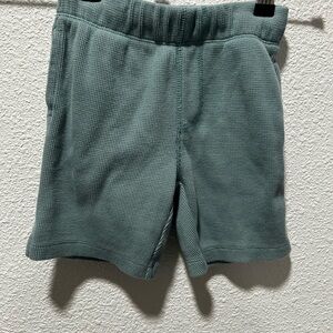 BOGO free- Old Navy Kids Waffle Knit Shorts in Blue-Green